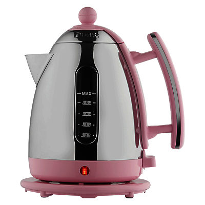 Dualit 1.5L Hinge Lid Kettle Pastel Pink Rose
